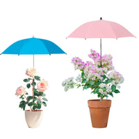 Scalloped-Edge Plant Protection Umbrella Overhead Garden Plant Shade Umbrella Sturdy Lightweight for Balconies