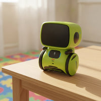Educational Early Education Robot Learning Interactive Toy Robot Voice-Controlled Sturdy for Toddlers, Playroom, Reading Corner