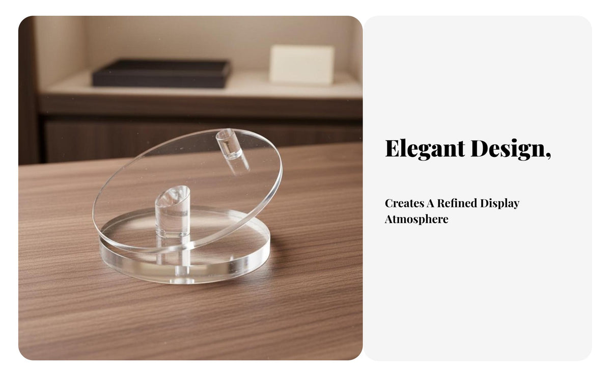 Acrylic Bracelet Holder Modern Design Acrylic Bracelet Stand Versatile Use Bangle Display rack for Online Sellers, Retail Stores, Craft Fairs