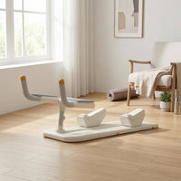 Curved Handles Crawling Trainer Board Padded Crawl Workout Machine Compact Knee Support Trainer Indoor