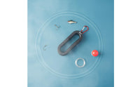 Portable Fishing Line Winder Easy to Use Fishing Knot Tool Compact Size Hook Holder Carabiner Clip