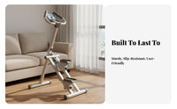 Stable Triangular Structure Foldable Stair Stepper Machine Low Effect Foldable Climbing Machine Anti-Slip Pedals Aerobic Climbing Stepper Heavy-Duty Frame