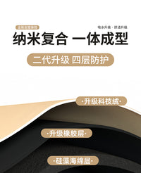卫生间硅藻泥软垫吸水地垫浴室速干门垫厕所门口地毯可爱防滑脚垫 50*50cm 山茶白昼