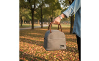 Insulated Meal Carrier Thermal Meal Carrier with Pocket Compact Tote for Picnics