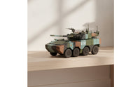 1:72 Scale Wheeled Armored Vehicle Model Finished Assault Model Detailed for Collectors, Desk Display, Shelf Decor