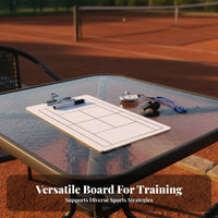 Erasable Sports Demonstration Board Easy to Wipe Away Attachable Board Portable for PE Teachers, Team Captains