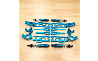 Metal Upgrade Parts Duradero RC Car Parts with Shock Absorbers Shock System Kit Anodized Kit De Amortiguadores RC Ligero