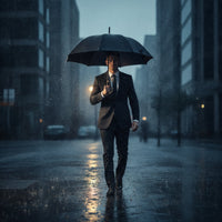 Printable Customizable Umbrella Folding Promotional Umbrella Blank Travel for Daily Commute