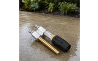 Pressure Washer Nozzle with Quick Connect double Nozzle Versatile Connector Accessory for Driveway Cleaning