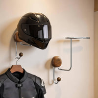 Cap hook space Saving Wall Mounted Helmet Holder Multi-Functional Household Storage for Entryway, Garage