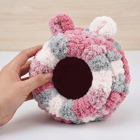 Parrot Nest Round Igloo House, Soft Small Bird House, Warm Winter Sleeping Nest for Birds, Hanging Cage for Medium and Small Parrots