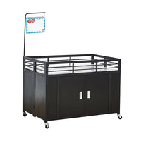 Supermarket Foldable Cart, Display Rack, Mobile Sales Trolley, Multi-Color, Random Pattern