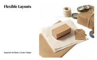 Wooden Block Calendar Stamp Decorative Endless Calendar Stamp Planner Accessory Reusable Craft Supply Sturdy for Card Making