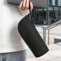 Travel Bag for Essential Travel Accessories, Insulated Bottle Bag with Aluminum Foil Lining for Baby Feeding, Textured Material Thermal Bag