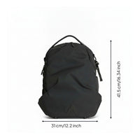 Front Zippered Opening 16L Camera Backpack Double-Shoulder Structured Camera Backpack Adjustable Straps Photo Gear Case Soft-Sided