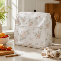 Dustproof Stand Mixer Cover with Floral Print for Kitchen Appliances