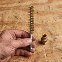 Long Stainless Steel Wire Brush for Power Drills - Rust Removal, Polishing, Grinding with Hex Shank