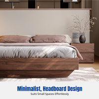 Hardwood Storage Bed, Box Frame, Modern Design, Primary Bedroom, Gas Lift, No Headboard