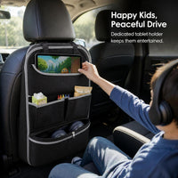 Car Backseat Organizer with Storage Pockets for Kids and Travel Essentials
