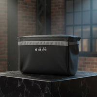 Reinforced Bike Front Basket Bag Reflective Handlebar Basket Bag Matte Lightweight for Daily Riding