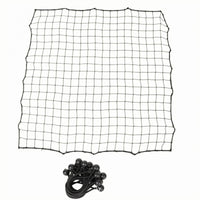 Bound Edges Rebound Training Net Black Square Mesh Rebound Net Elastic Cords Sports Gear 100 Cm