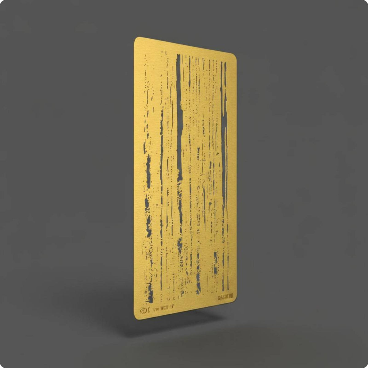 4 Pieces Fine Precise Wood Grain Masking Plate Reusable Wood Texture Template Varied-Pattern Model Weathering Stencil Easy to Use for Hobbyists, Craft Workbench