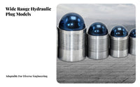 Strong Ball Expansion Plug Precision Made Hydraulic Ball Plug Easy Installation for Mechanics, Mold Making, Machinery Repair, Manufacturing