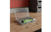 32 Pieces Manual Precision Screwdriver Set Portable Multi-Bit Screwdriver Kit Compact