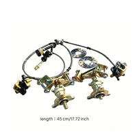 Upgrade ATV Brake Caliper Kit All-Terrain Long-Lasting ATV Front Brake Kit Replacement Parts Vehicle Part Powerful Braking for Racing