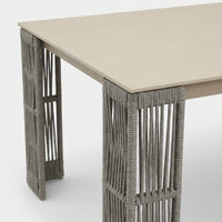 Outdoor Dining Set, Garden Table Set, 2-Person, Nordic Style, Waterproof, Sun Protection, Metal Frame