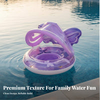 Inflatable Pool Hammock Foldable Mesh Water Hammock Sturdy PVC Mesh Pool Lounger for Adults, Seniors, Beach, Sea, Vacation