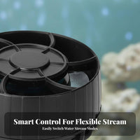 Mini Wave Pump Variable Speed Aquarium Water Circulator Compact Design Submersible Water Pump for Aquarists, Saltwater Aquariums, Coral Tanks