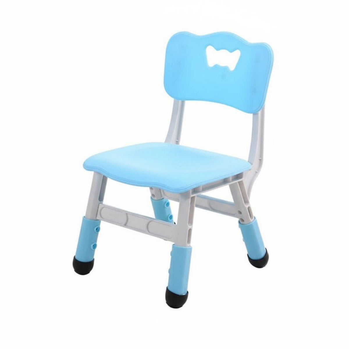Easy to Clean Adjustable Bow-Back Seat Versatile Use children's Furniture Stable Base Toddler Stool Vibrant Colors for Toddlers, Preschoolers, Kindergarten, Daycare Center, Playroom, Classroom