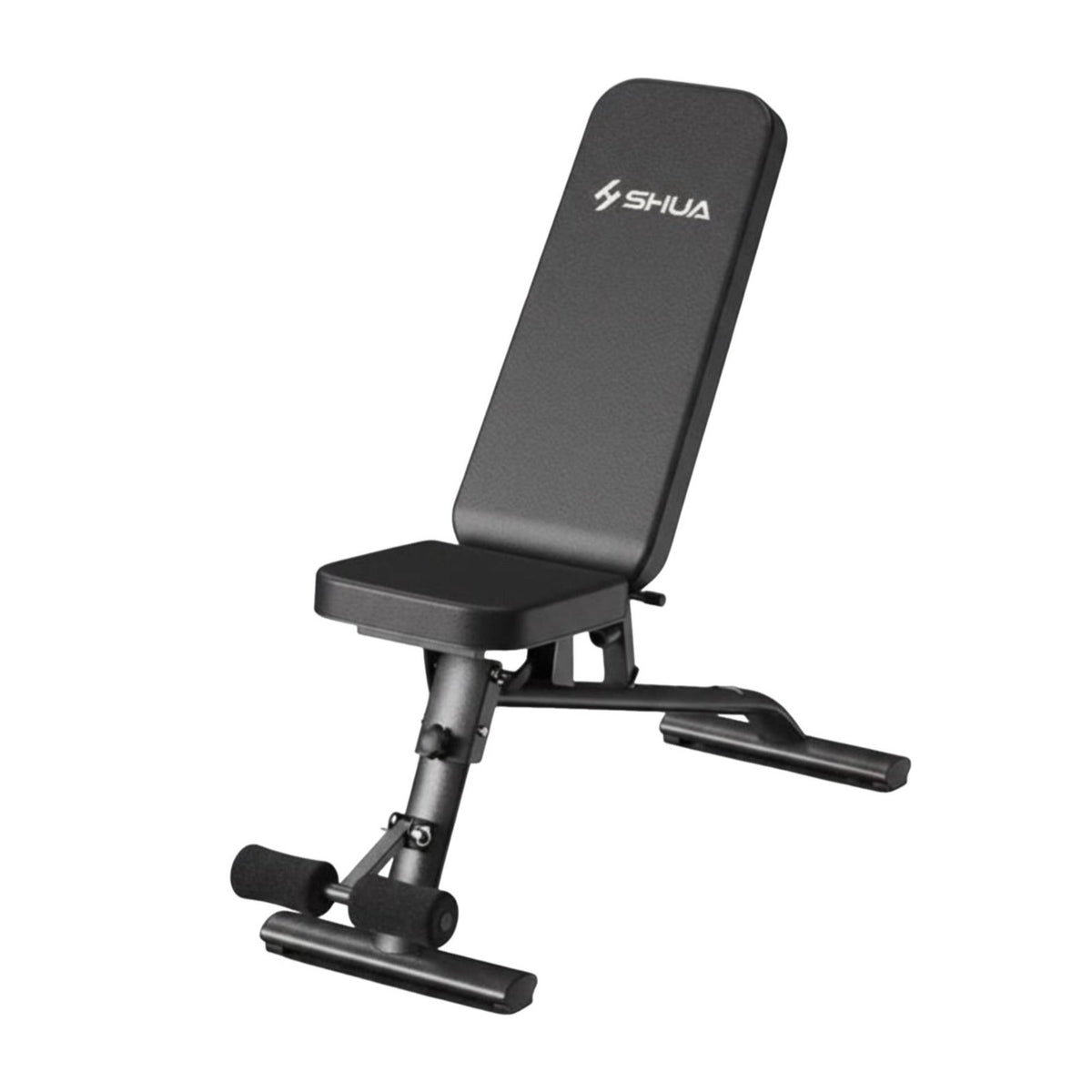 Foldable Design Adjustable Sit-up Bench Decline and Flat Settings Multi-Position Utility Bench Full physique exercise Fitness Equipment Padded padding for Home Gym Users, Adults, Athletes, Weight Lifting, physiquebuilding, Garage