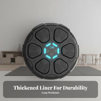 Music Boxing Machine Connectivity up Boxing Adjustable Speed Modes Smart Punching for Beginners, Home Gym, Workout