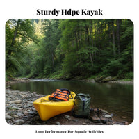 Sit-on-Top Kayak Sturdy Watersport Gear Lightweight Outsidedoor Gear for leisuRegarding Activityal Paddlers, Beginners, Kayaking, Aquatic Activities