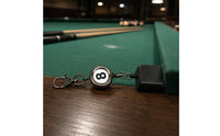 Billiard Chalk Holder Clip Metal Retractable Chalk Holder Transparent Sports Accessory