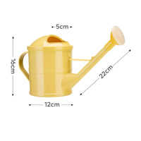Side Handle Plastic Watering Can Open Top Long Spout Watering Can