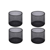 4 Pieces Reusable PVC Mesh Planter Foldable Aquatic Plant Bag Flexible Pond Plant Bag Easy to Clean for Patio, Balcony