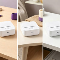 Compact Thermal Label Printer Rechargeable Label Printer with Bluetooth Wireless Sticker Maker Pocket-Sized for Teachers, Study, Office