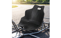 Ribbed Drift Trike Seat Long-Lasting Molded Plastic Seat with Handhold Comfortable Premium for DIY Builders