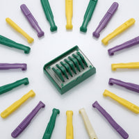 Transparent Mold with Clear Cover Rigid Multi-Slot Plastic Mold Compact Moulds Reusable for Workshop, Bench Use