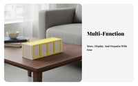 Card Storage Box Large Capacity Trading Card Storage Box Dustproof Photocard Display Case for Collectors, Korean Music Fans, Desktop