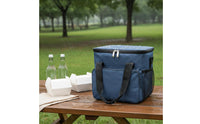 15L Insulated Tote Waterproof Picnic Insulated Carrier Lightweight Large Capacity Food Carrier for Outdoor, Camping, Travel