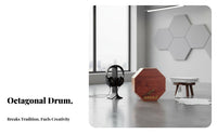Portable Box Drum Flamenco & Design Octa& Travelnal Percussion Box Easy to Play Percussion Instrument for Percussionists, Musicians