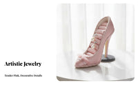 Dress Form Jewelry Holder Elegant Design Mannequin Jewelry Stand Princess Dress Accessory Rack Perfect Gift High Heel Band