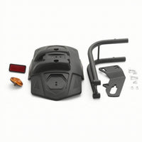 Motorcycle Mudguard with Bracket Universal Rear Mudguard with Reflectors for Riders, Motorcycles