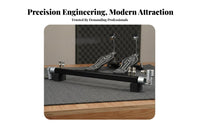 Drum Pedal Connecting Rod Fluid Rotation Double Bass Drum Pedal Linkage Percussion Accessory Sturdy Duty Rust Resistant