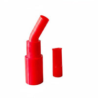 Ergonomic Curved Mouthpiece Polished Finish Silicone Mouthpiece