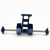 Rear Axle with Brackets Rear Axle Assembly Easy to Install for DIY Builders, Hobbyists,